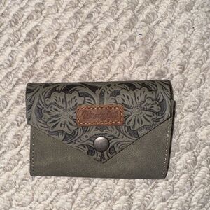 Wrangler Olive Floral Wallet